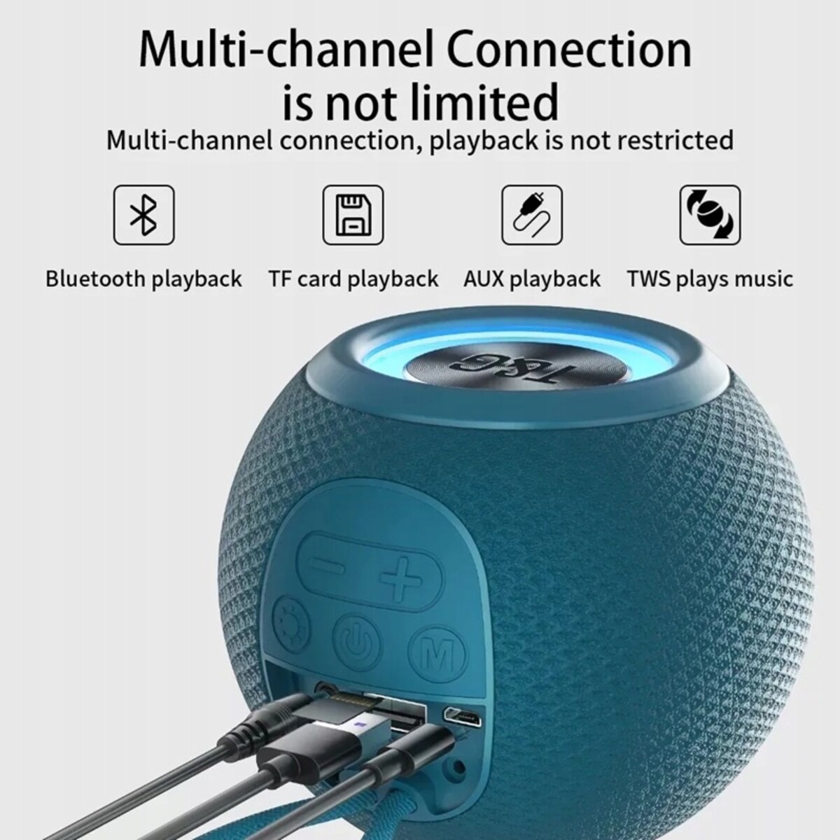 GŁOŚNIK BLUETOOTH USB SD AUX PRZENOŚNY BEZPRZEWODOWY RADIO FM WIEŻA BOOMBOX