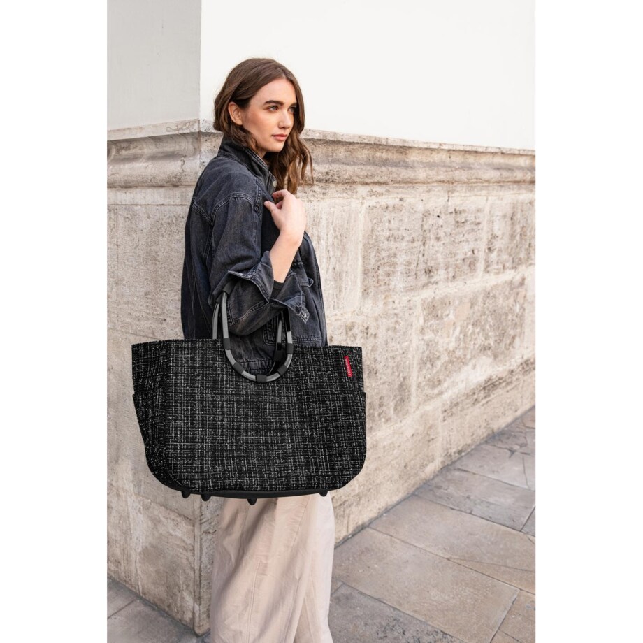 Torba LOOPSHOPPER L, bouclé black