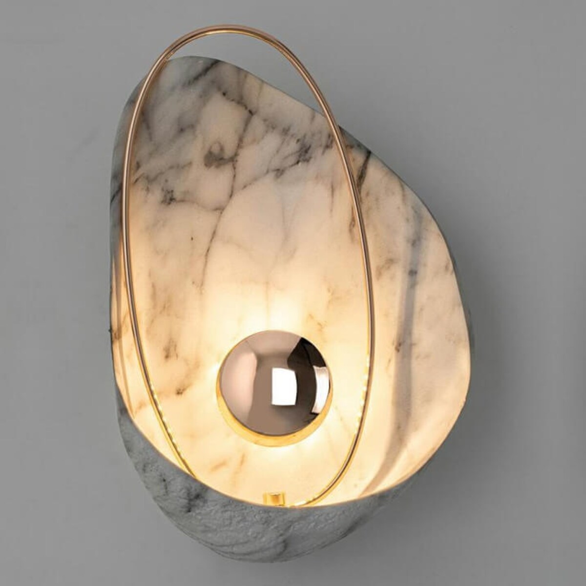 Ścienna lampa doo jadalni Rock MSE1501100145 Moosee LED 4W 3000K biała złota