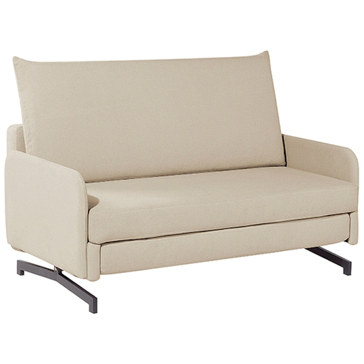 Sofa rozkładana beżowa BELFAST