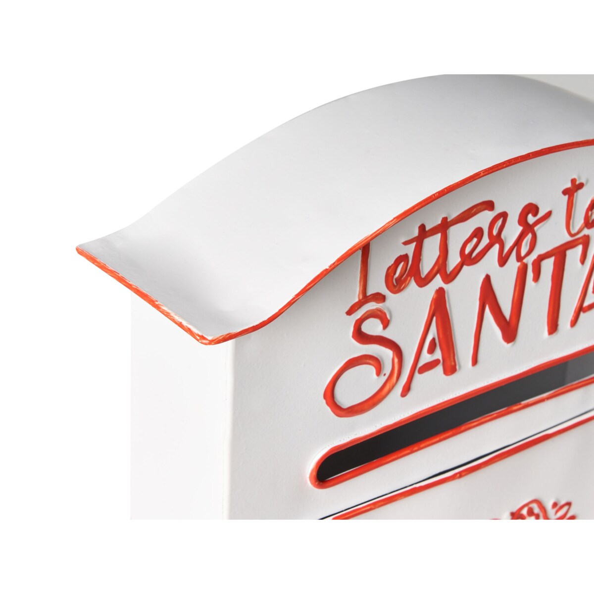 Skrzynka na listy świąteczna ESPOO 30 cm Biały