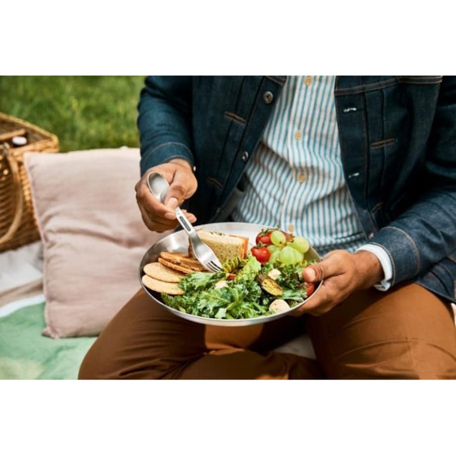 Zestaw 4 stalowych sztućców Black+Blum