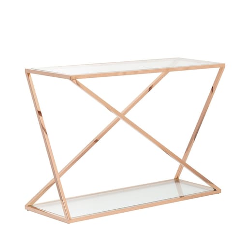 Konsola Vertigo rose gold 120x40x80cm, 120 x 40 x 80 cm