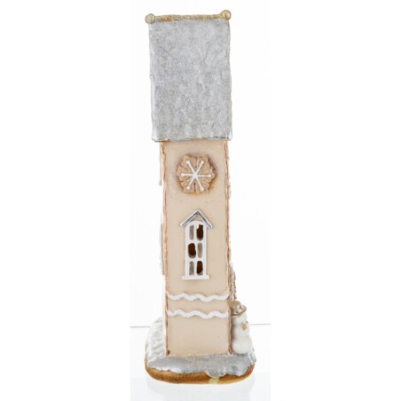 Dekoracja - domek LED piętrowy TALAH33x13 cm