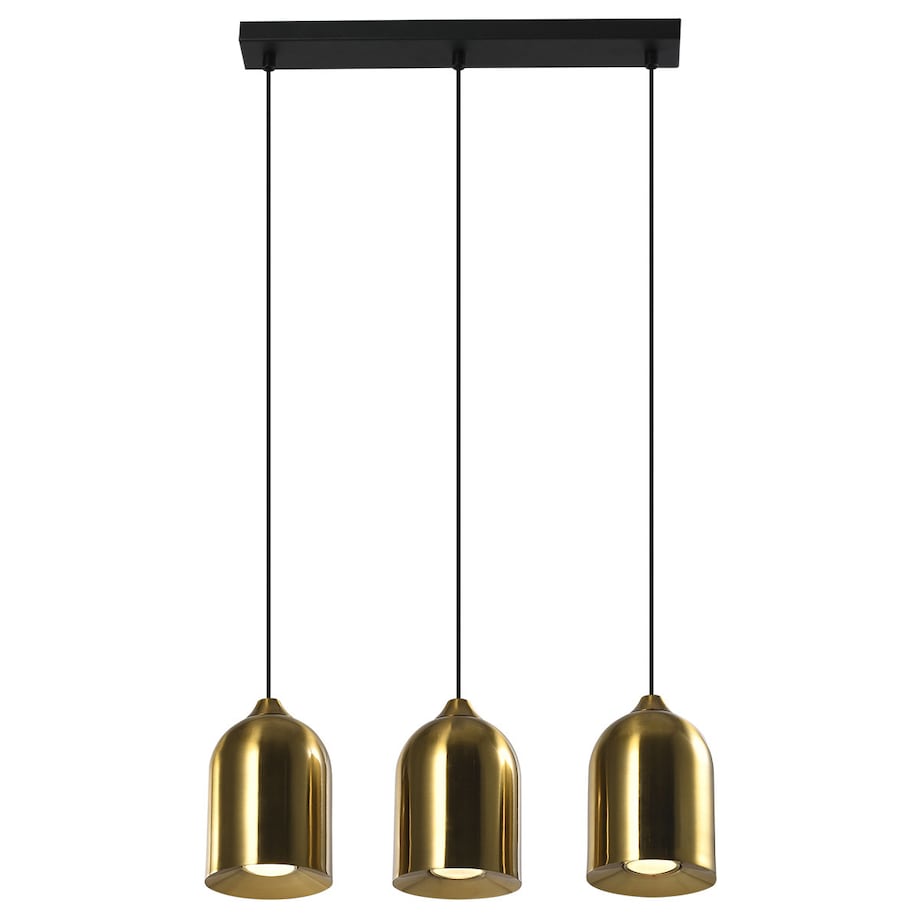 Lampa wisząca Light Prestige Nilo złoty 3 x GU10 1 szt.