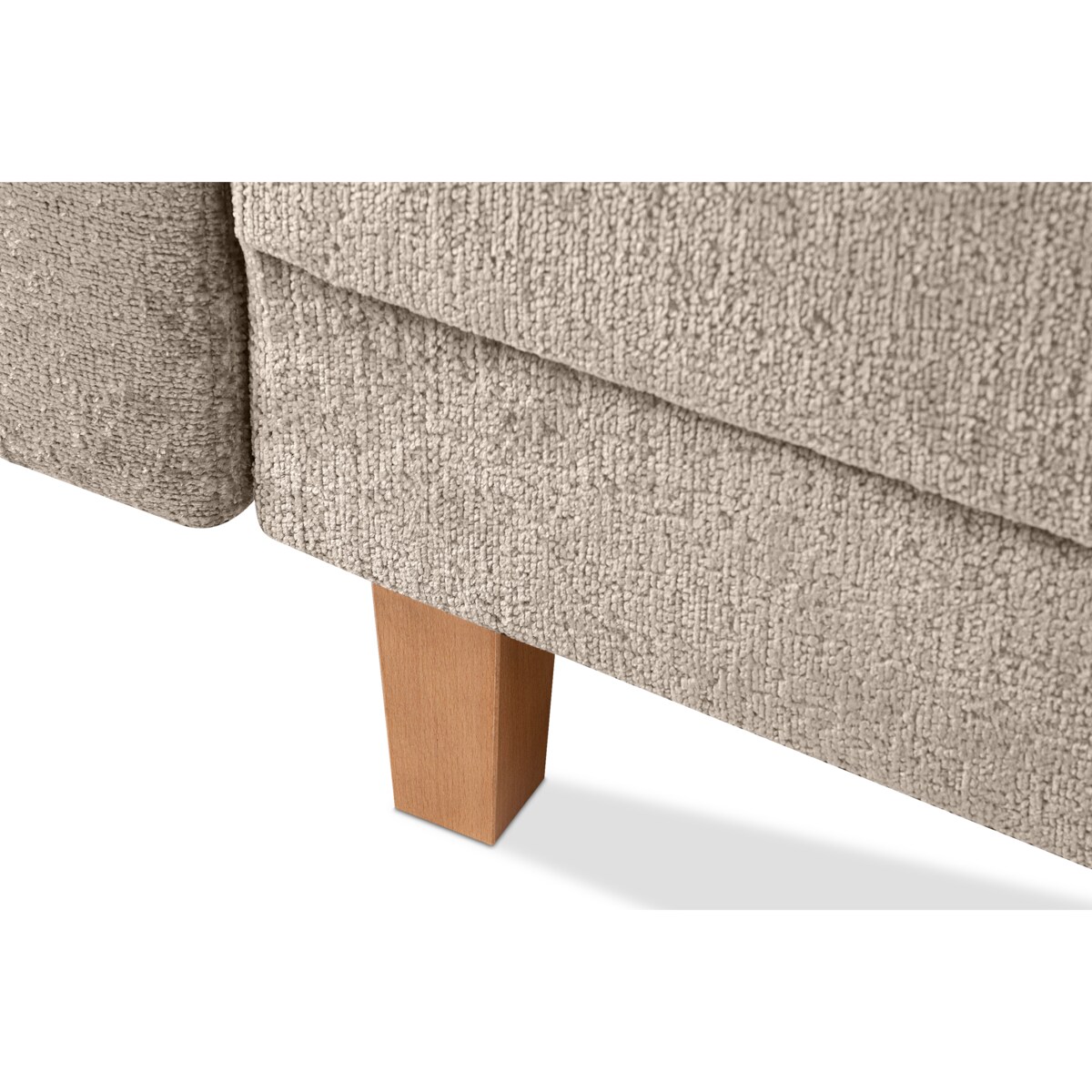 KONSIMO ERISO Sofa 3-osobowa, kolor beżowy