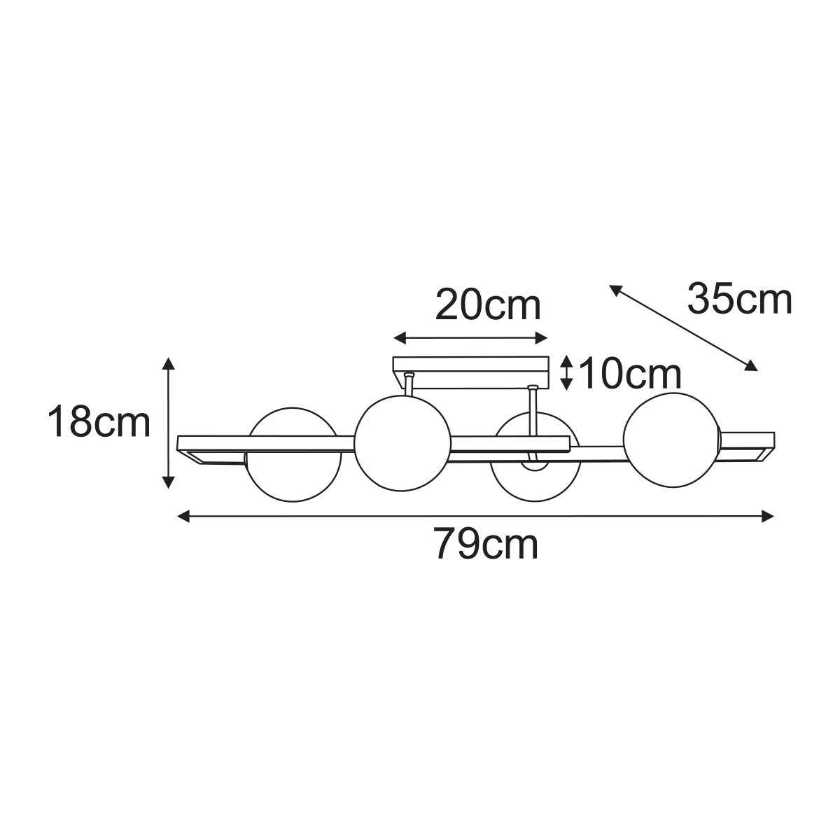 Lampa wisząca K-5766 z serii EMIR