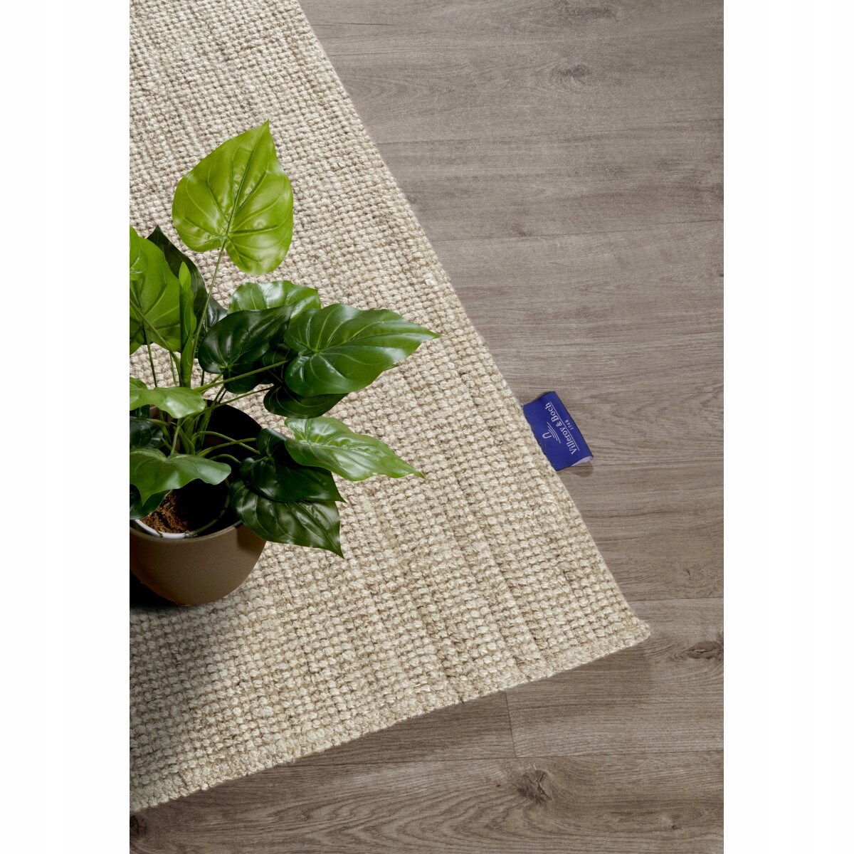 Chodnik jutowy do salonu 80x200cm, naturalny kremowy chodnik z juty