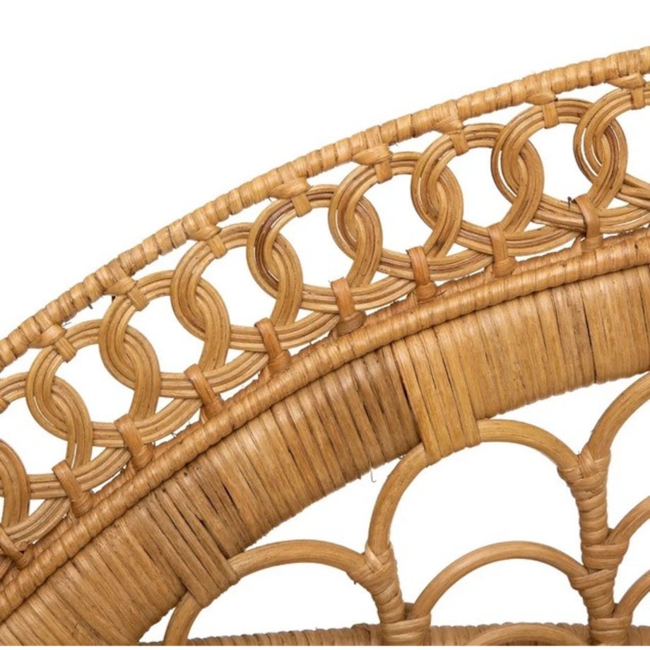 Fotel Peacock Paw z poduszką naturalny Takta