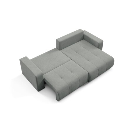 Narożnik MOLINIO L z funkcją spania z pojemnik na pościel Kolor: Wind 89