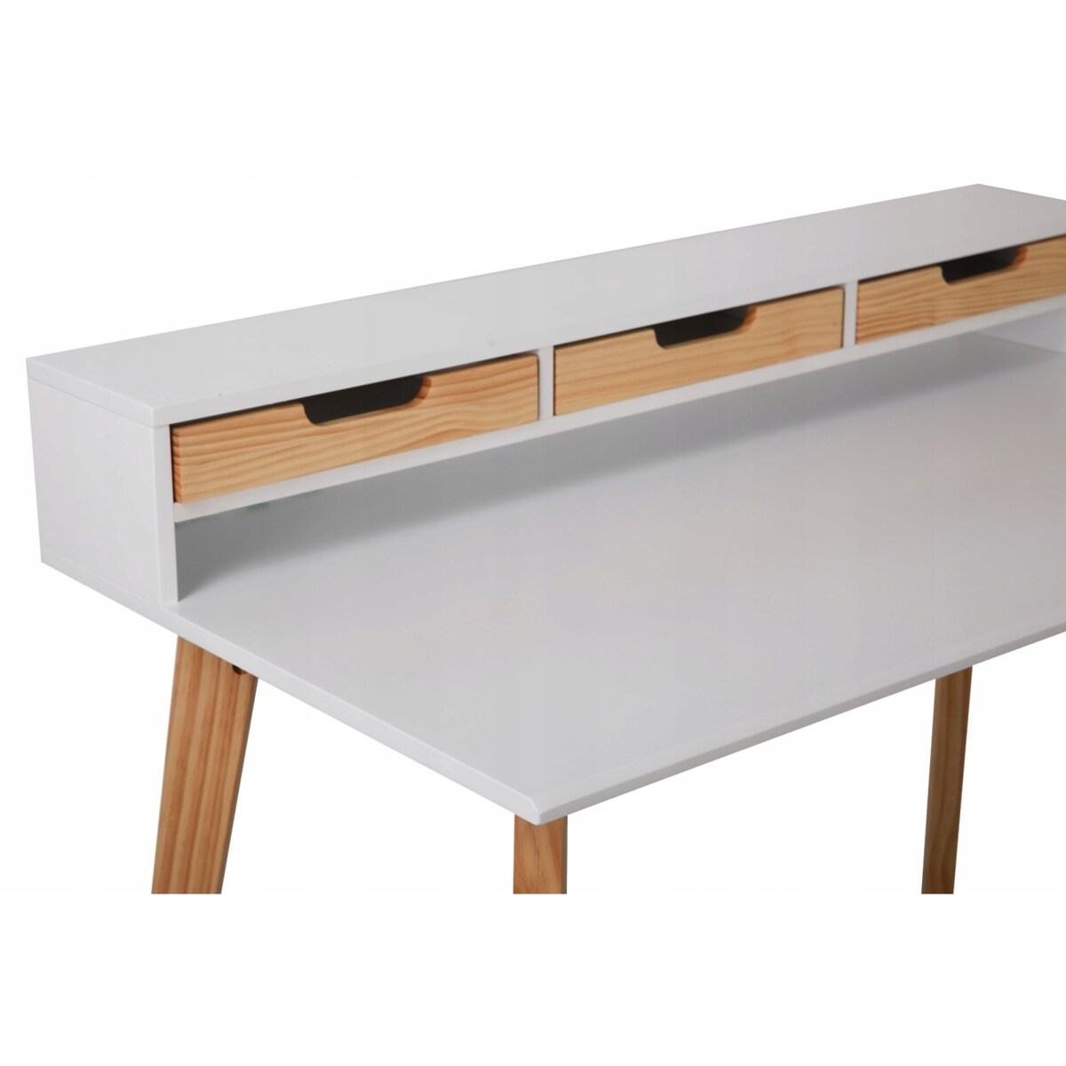 BIURKO ELEGANCKIE do gabinetu biura SZUFLADY NOWOCZESNE DUŻE komputerowe