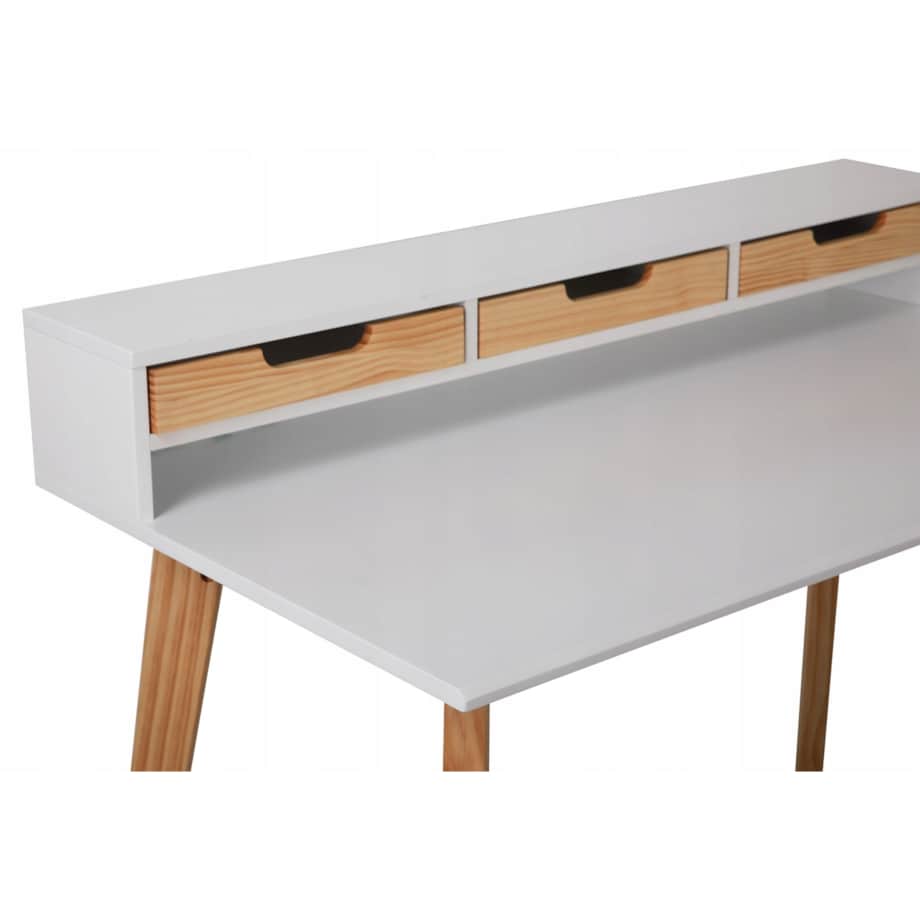 BIURKO ELEGANCKIE do gabinetu biura SZUFLADY NOWOCZESNE DUŻE komputerowe