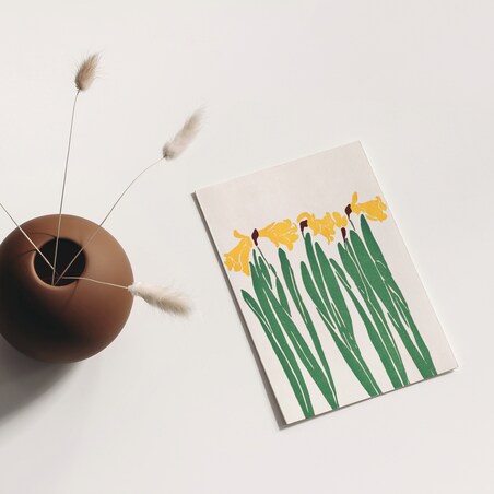 Plakat Żonkile 30x40cm