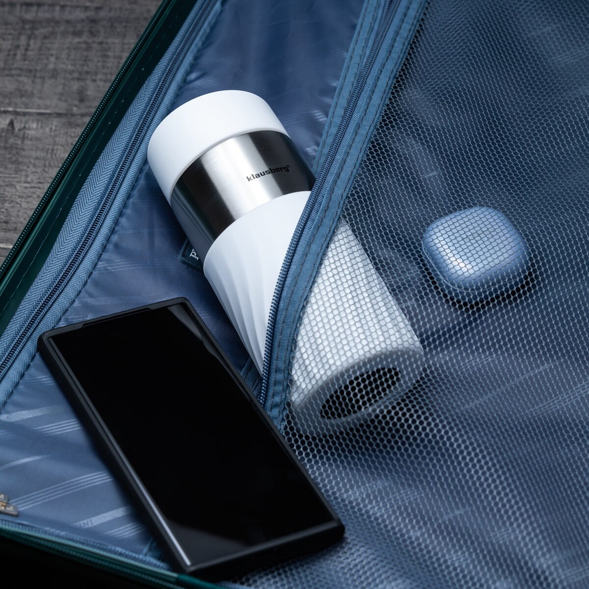 Kubek termiczny 300ml KLAUSBERG biały