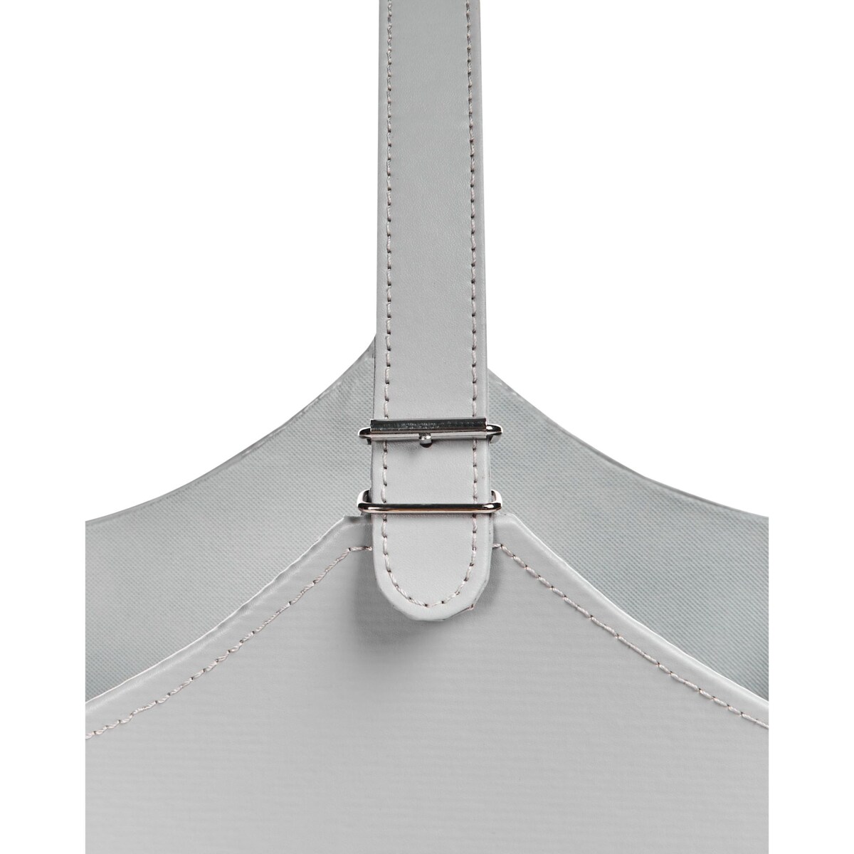 Kosz ekoskóra szary ELAM