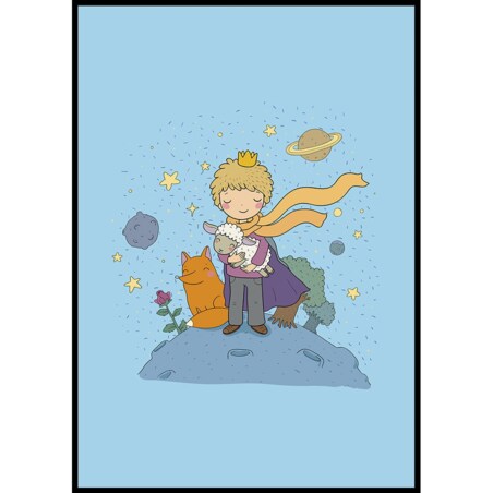 plakat mały ksiąže 21x30 cm