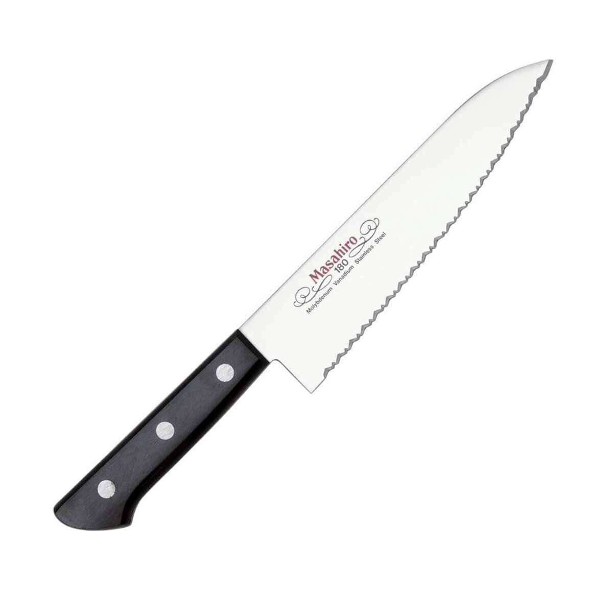 Masahiro nóż bwh chef wave edge 180mm 14040