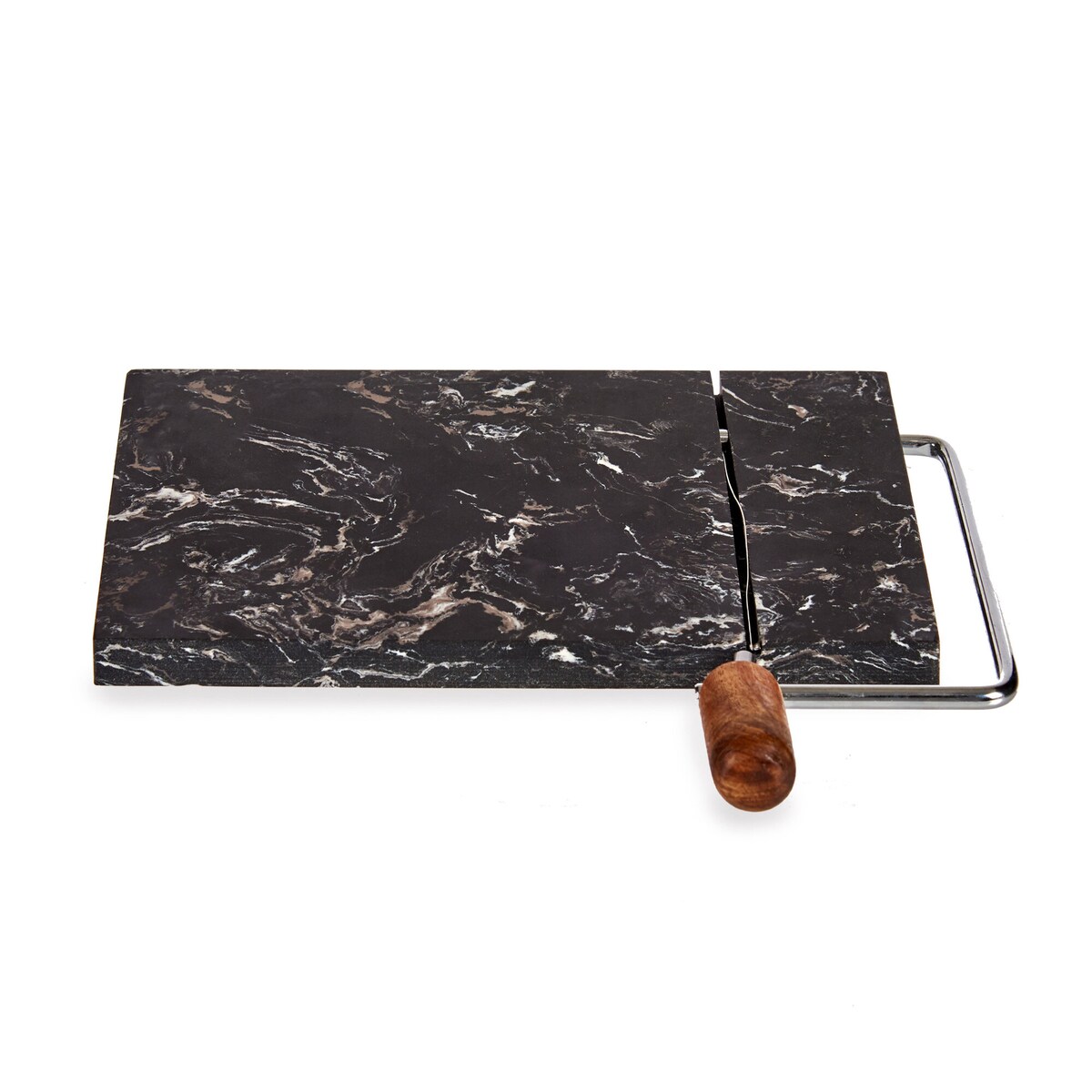 Marmurowa deska do krojenia sera z gilotyną AMO