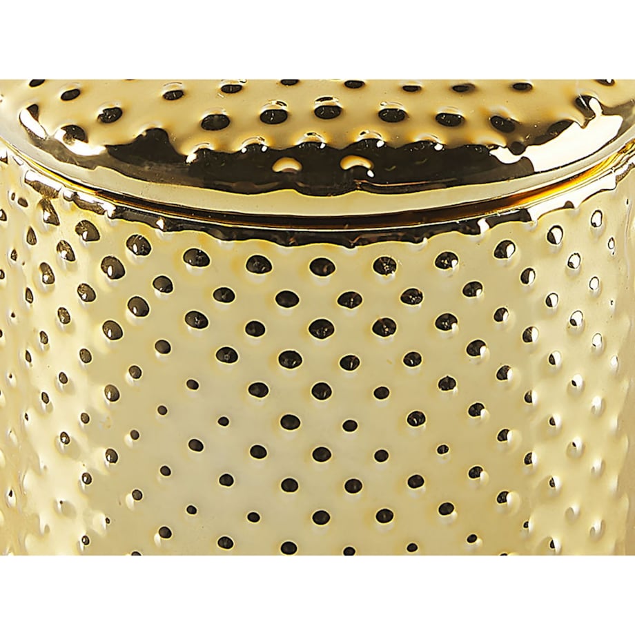 Zestaw akcesoriów łazienkowych 4 elementy CUMANA Ceramika Złoty