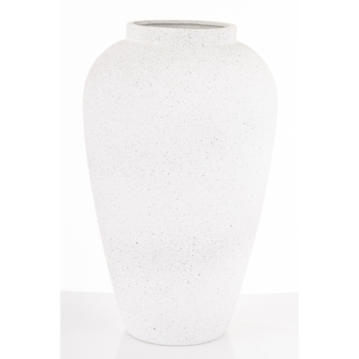 Wazon ceramiczny 37x21x21 cm MIAMI biały