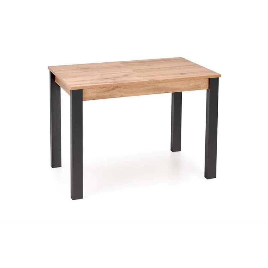 Stół rozkładany GINO 100(135)x60 dąb/czarny