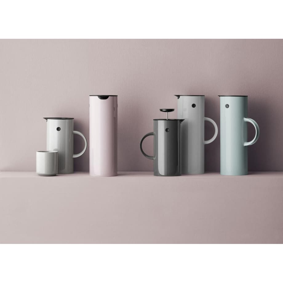 Dzbanek termiczny czerwony EM77, 1000 ml, Stelton