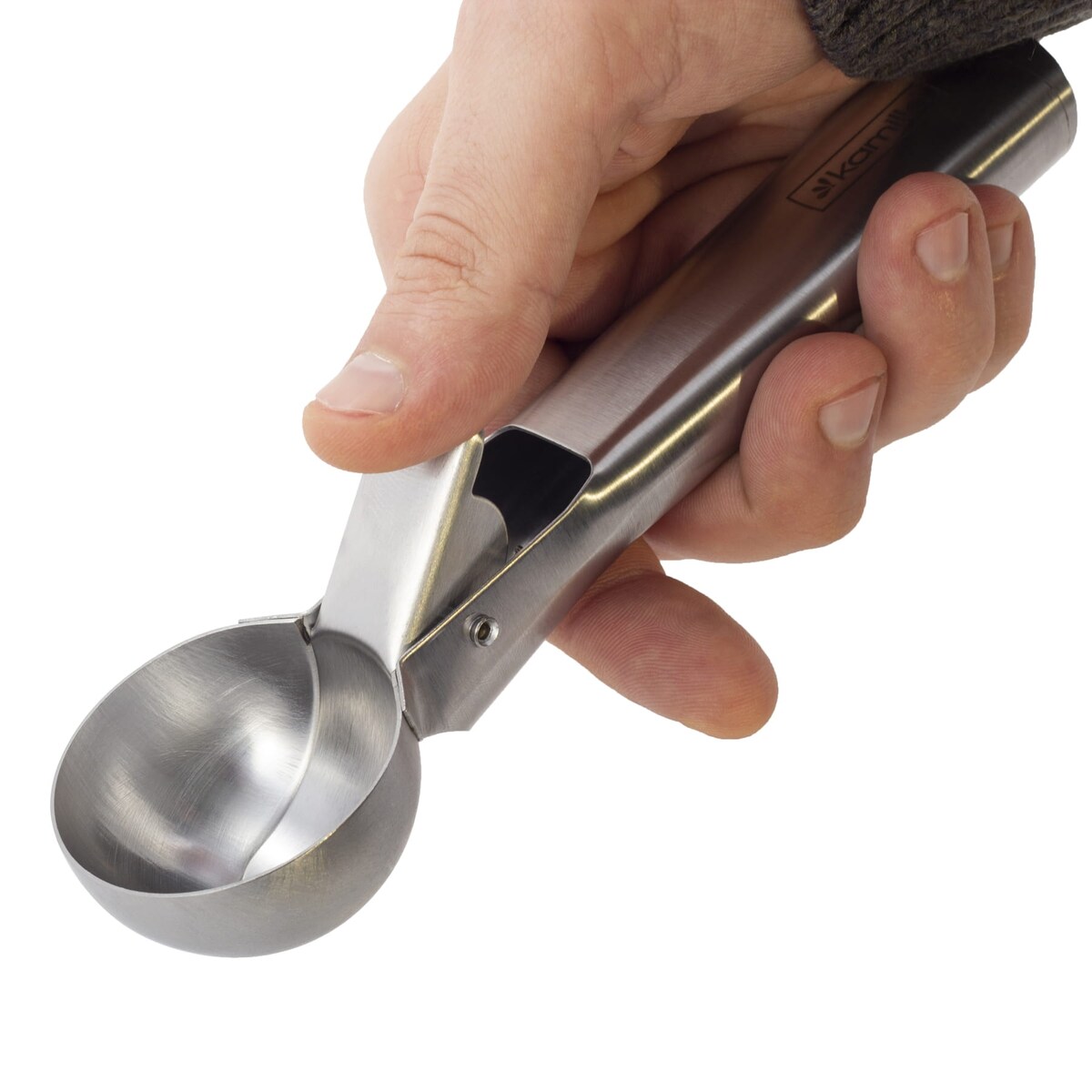 Gałkownica łyżka do nakładania lodów stalowa porcjoner KAMILLE