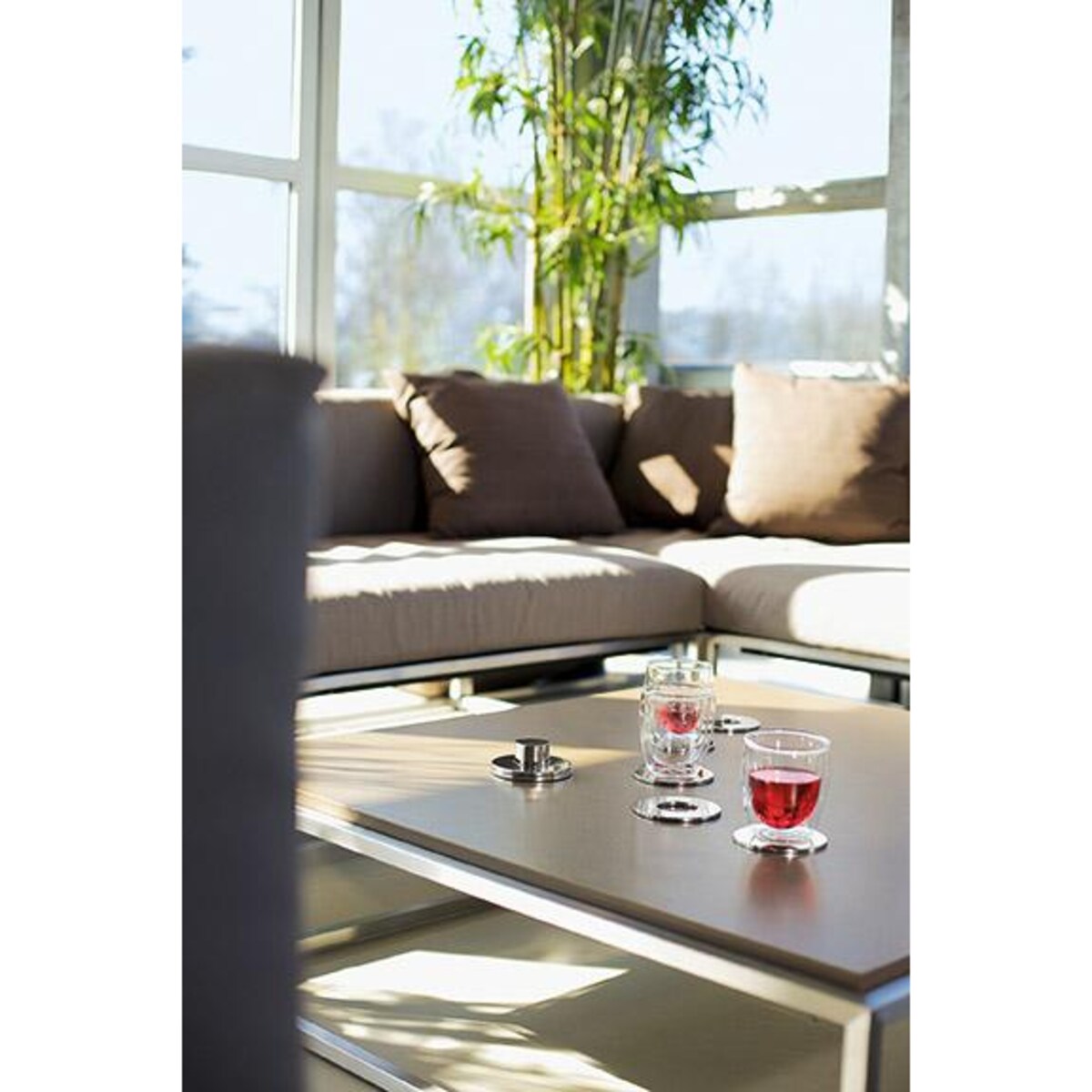 Podkładki pod szkło okrągłe (6 szt.)