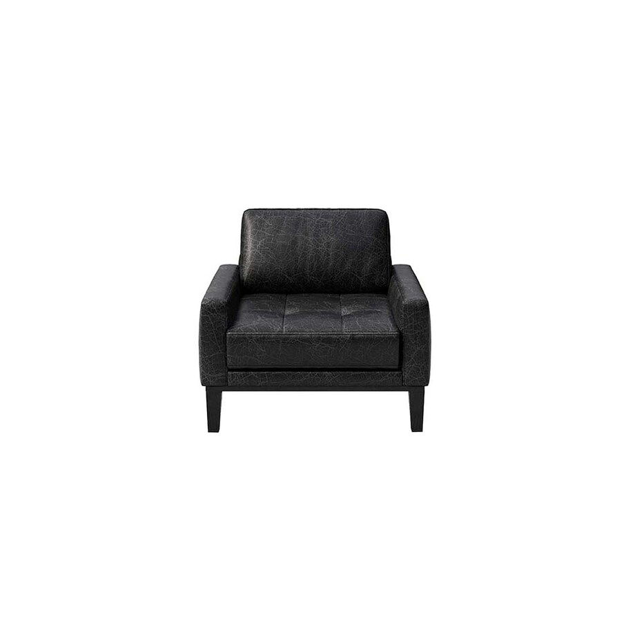 Fotel Musso - czarna vintage