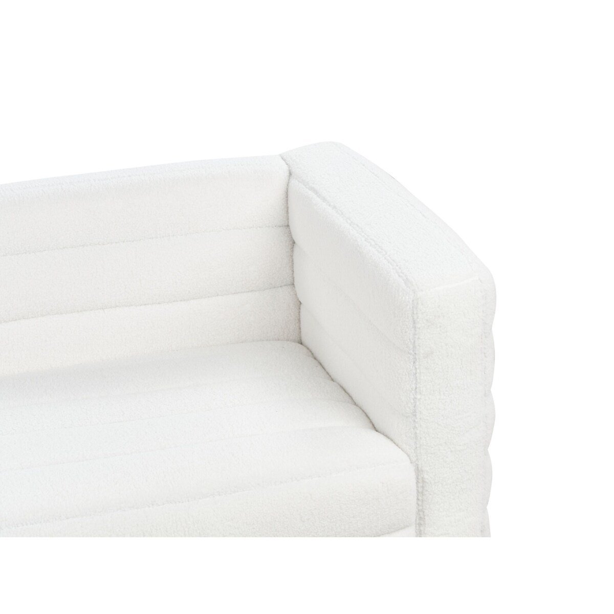 Sofa 3-osobowa boucle złamana biel HOFN