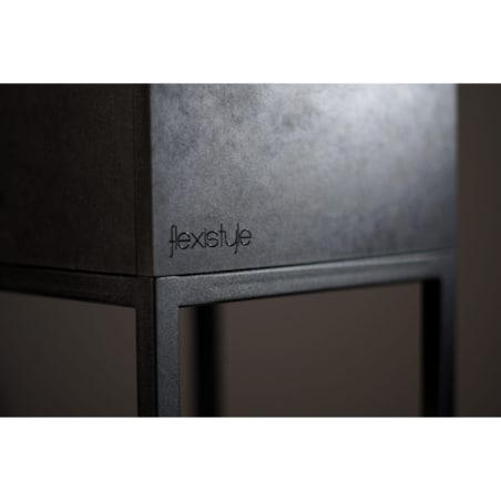 Kwietnik LOFT FIORINO metalowy 22x22x50 cm