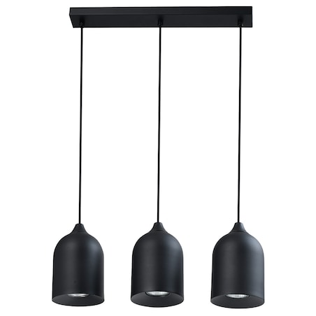 Lampa wisząca Light Prestige Nilo czarny 3 x GU10 1 szt.