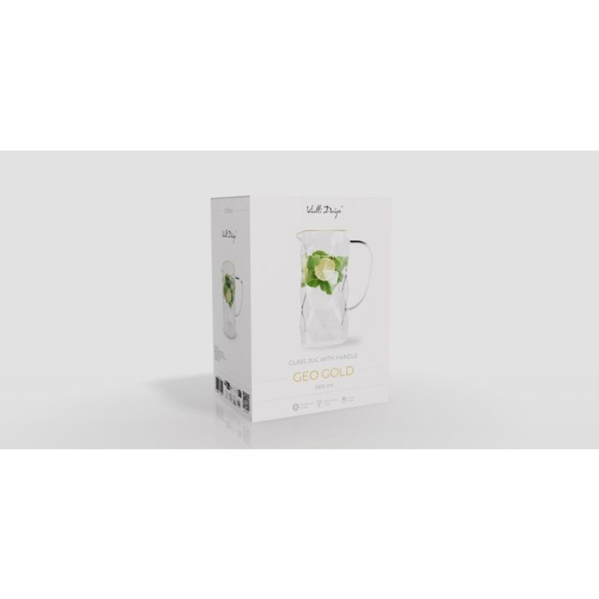 Dzbanek 1500 ml ze złotym rantem Geo Gold 32149