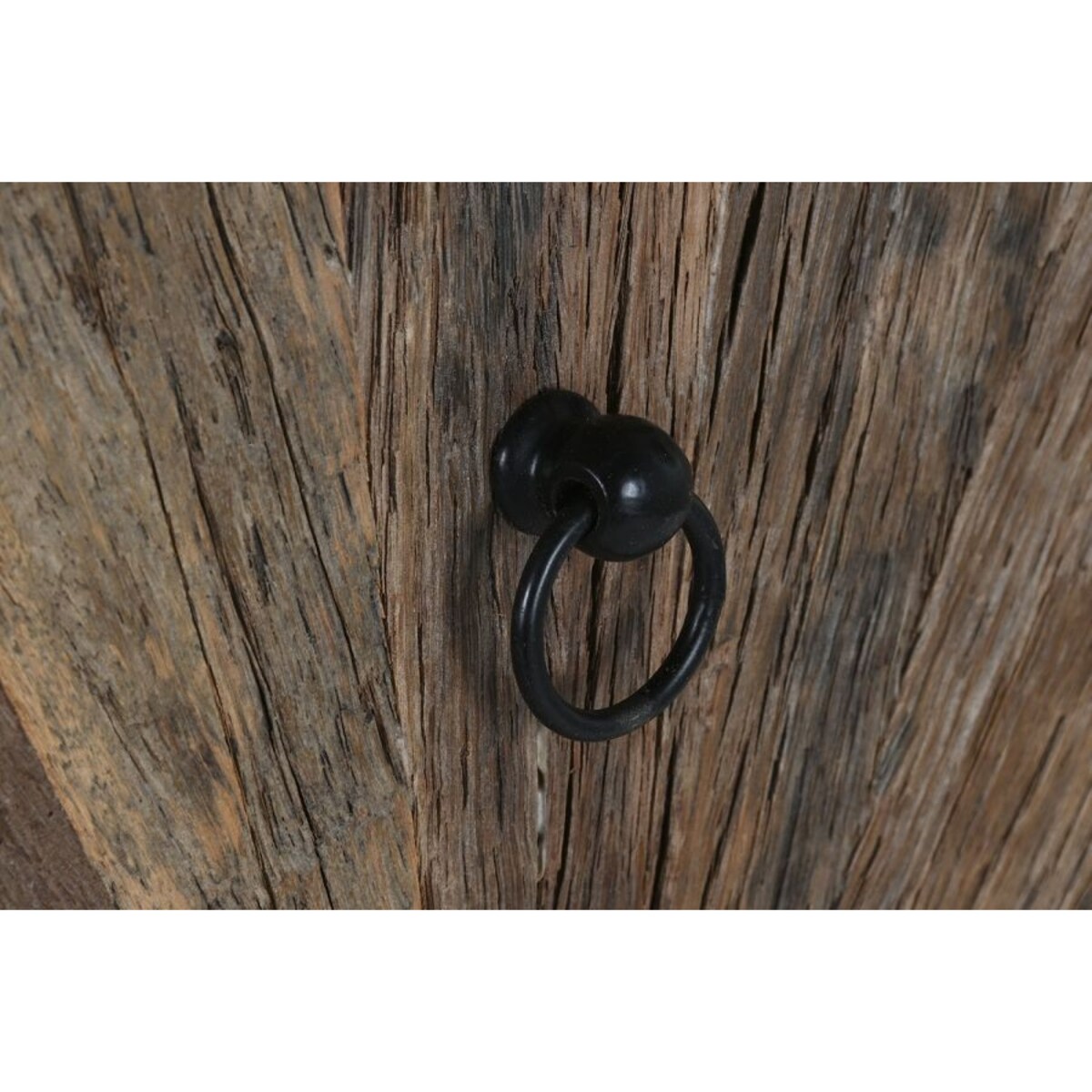 Komoda z 3 szufladami, metal, drewno 85x120x40 cm ROOTS