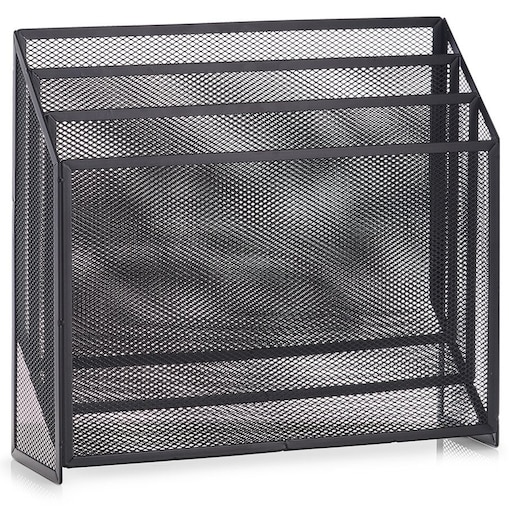 Gazetnik z metalu, stojak na gazety i czasopisma, organizer na prasę.