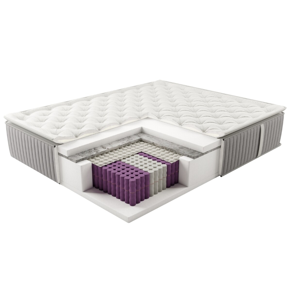 Materac Otello DeLuxe Edition by Hilding 200x200 cm English breakfast