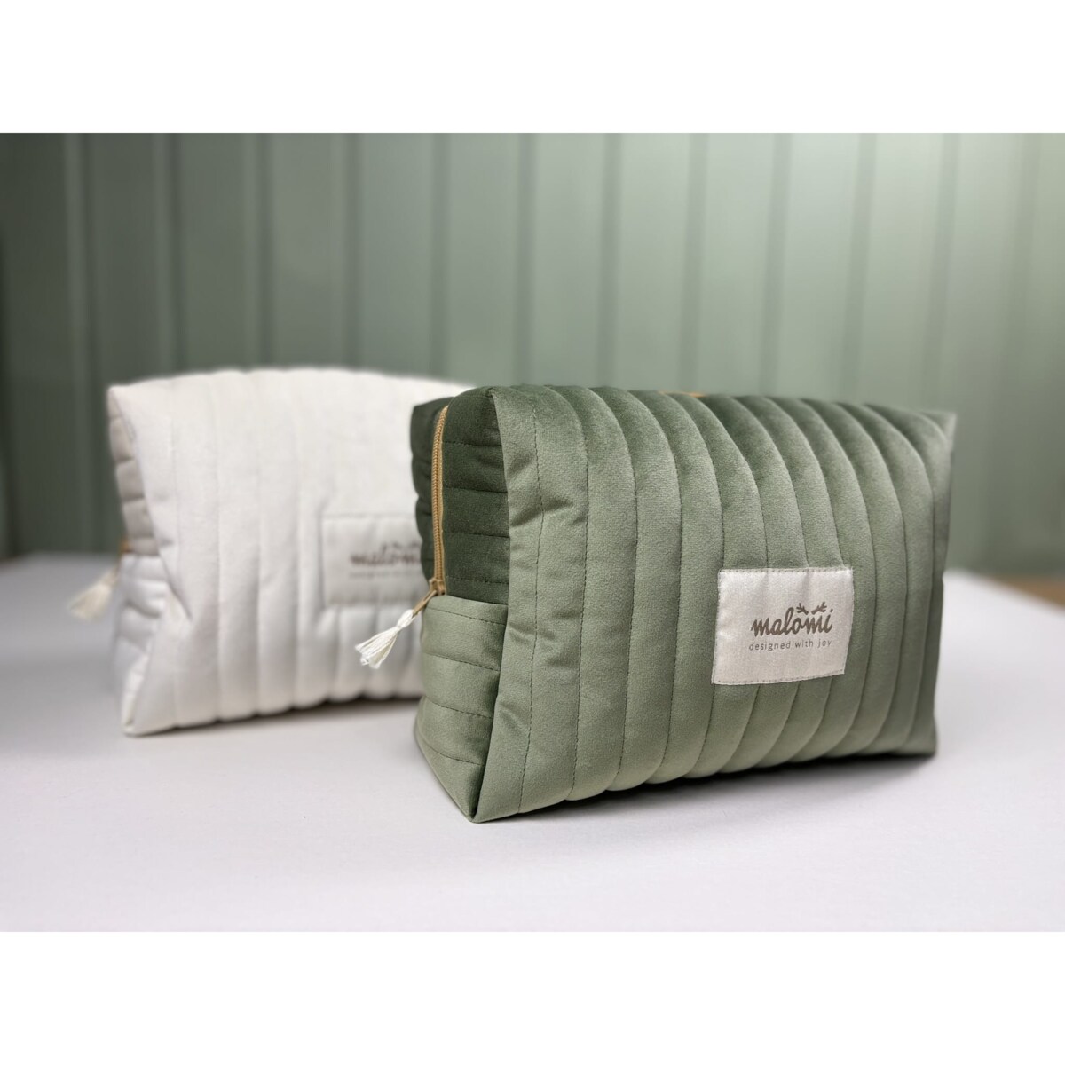 Kosmetyczka delux forest green