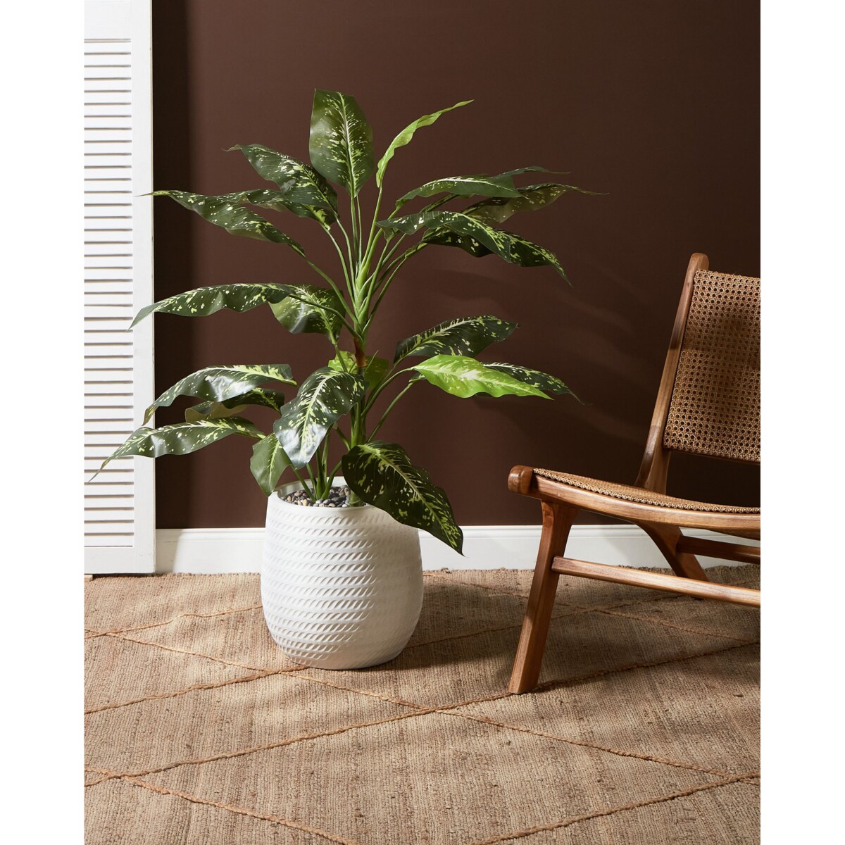 Doniczka 27 cm złamana biel LIVADIA