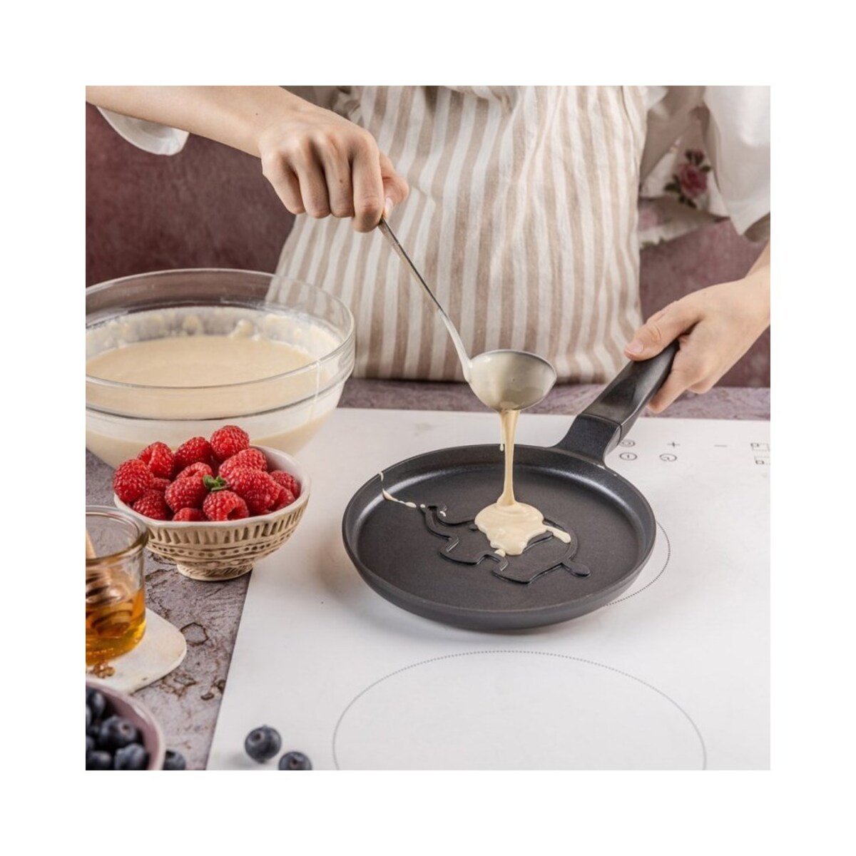 Klausberg patelnia do naleśników ze słonikiem 18cm 63854