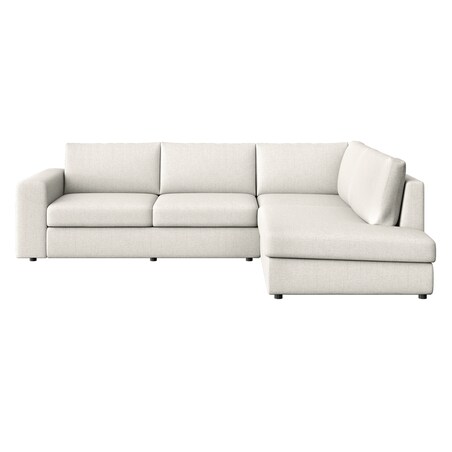 Sofa narożna prawa Baga kremowa