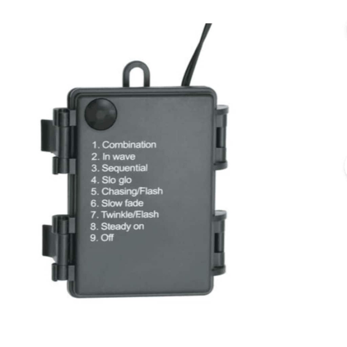 vidaXL Świąteczna girlanda z lampkami LED, zielona, 5,2 m, PVC