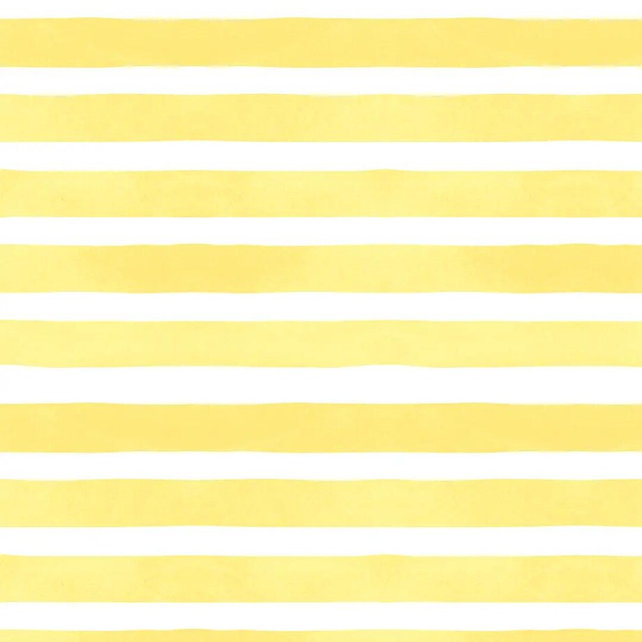 Lniany ręcznik kuchenny - żółte paski