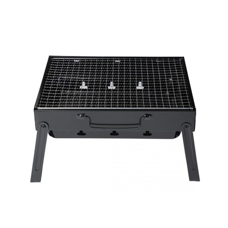 Elitehoff mini grill węglowy turystyczny przenośny walizka 42441
