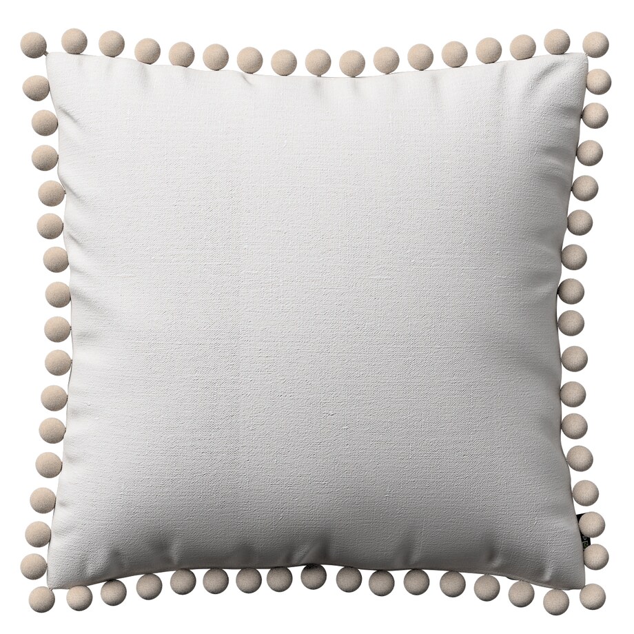 Poszewka Wera na poduszkę 45x45 śmietankowy biały