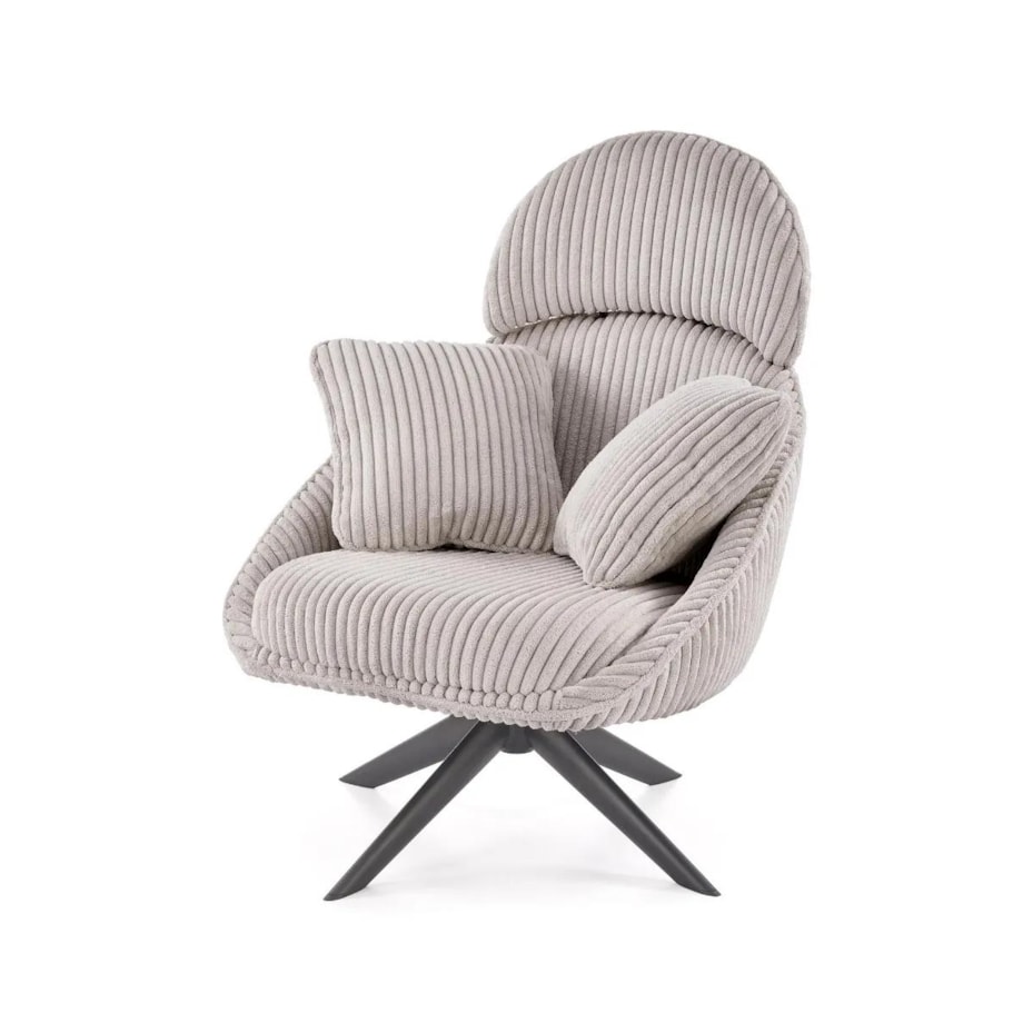 Fotel tapicerowany MERRY 2 cappuccino obracany