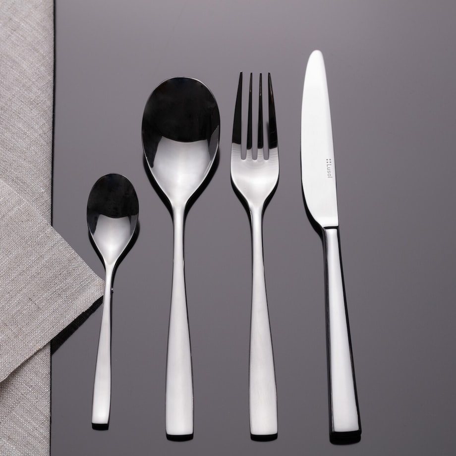 Sztućce Claris komplet dla 6 osób 24 części, 25 x 28 x 8 cm