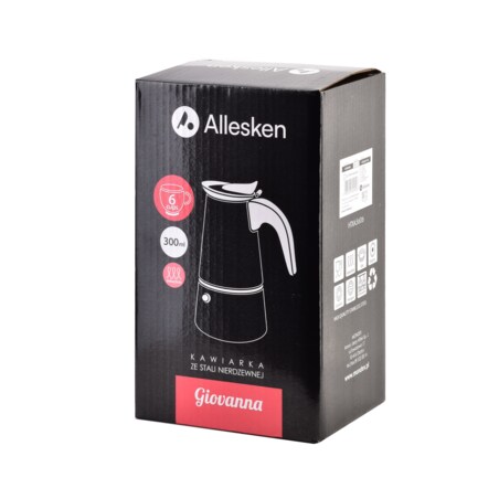 GIOVANNA Kawiarka 300mlAllesken 9,5x11,5xh20cm