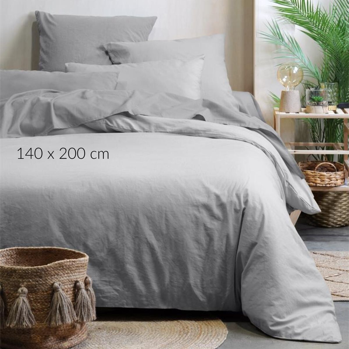 Bawełniana poszwa na kołdrę EDEN, 140 x 200 cm
