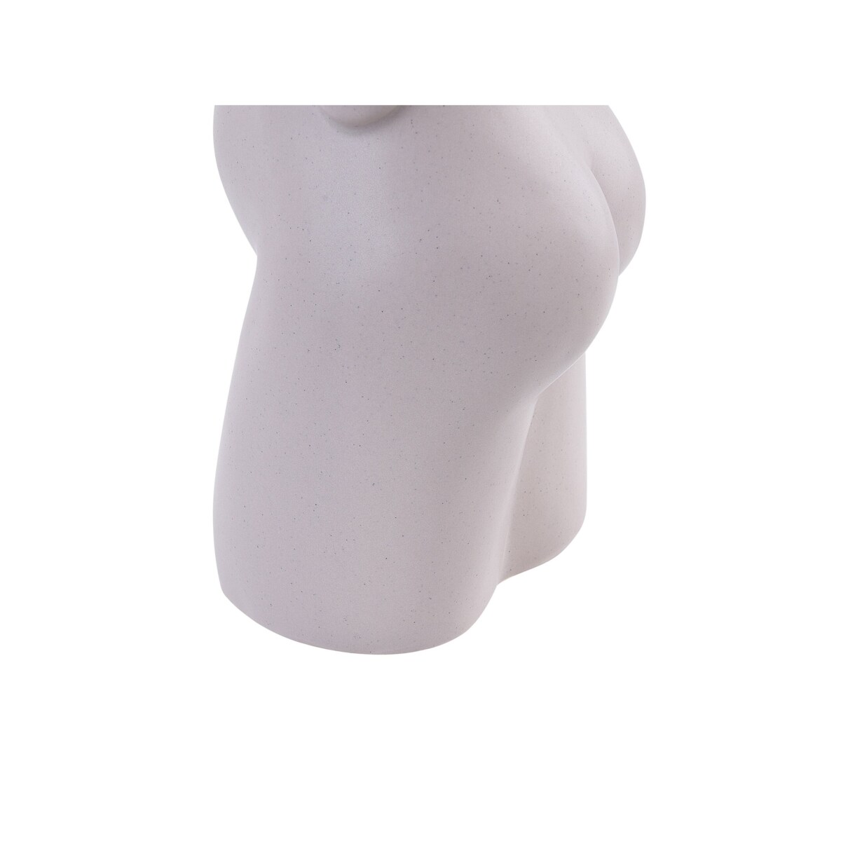 Wazon na kwiaty ceramiczny beżowy KILKIS