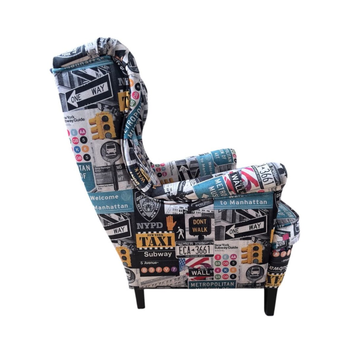 Fotel uszak Nowy Jork